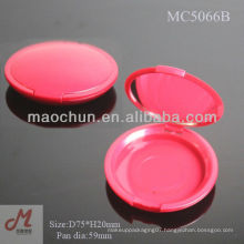 MC5066B with Dome lid & mirror powder compact case